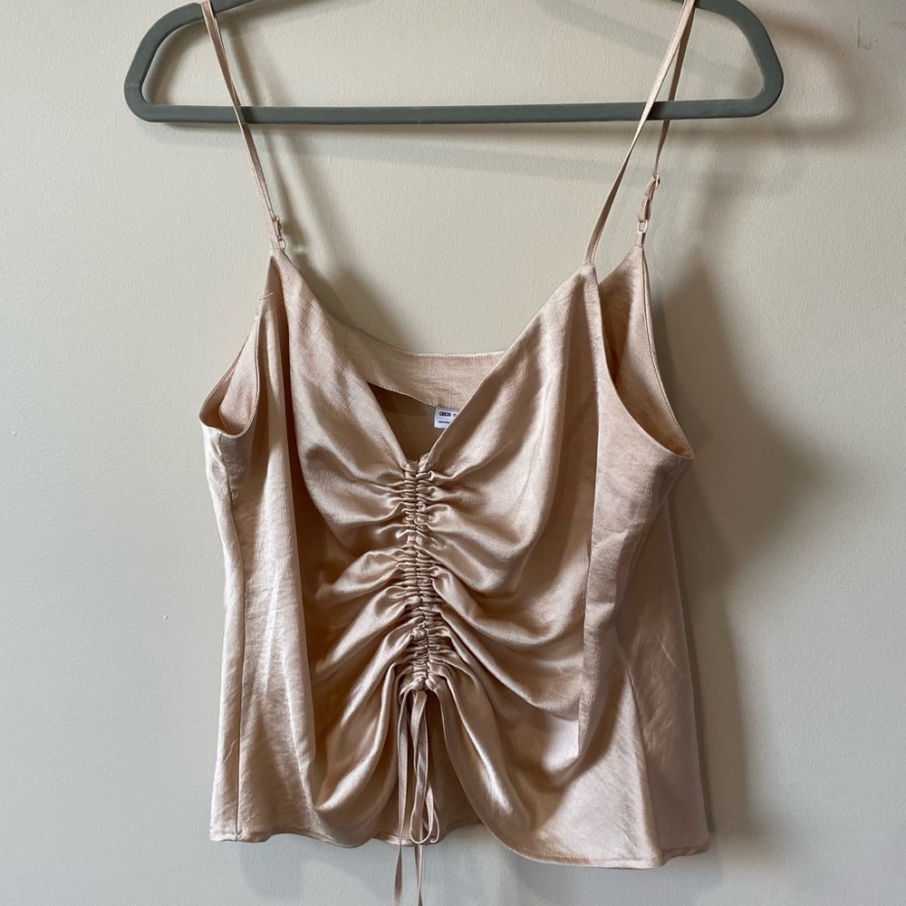 ASOS champagne blouse Size 12